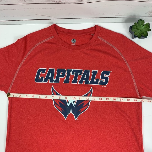NHL Shirt Washington Capitols Short Sleeve Shirt - Picture 4 of 7